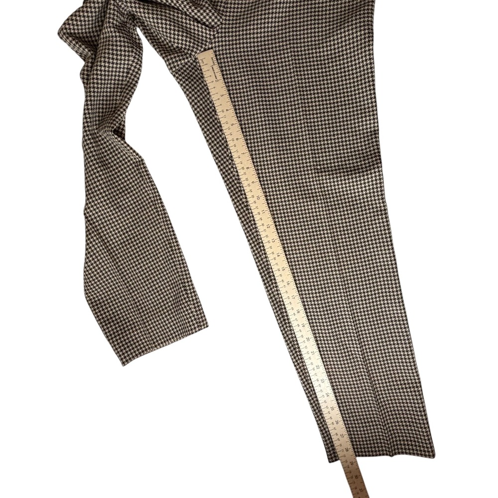 Garfield & Marks Continental Pkt Pants Sz‎ 8 VTG Houndstooth USA Academia Office - Picture 11 of 11